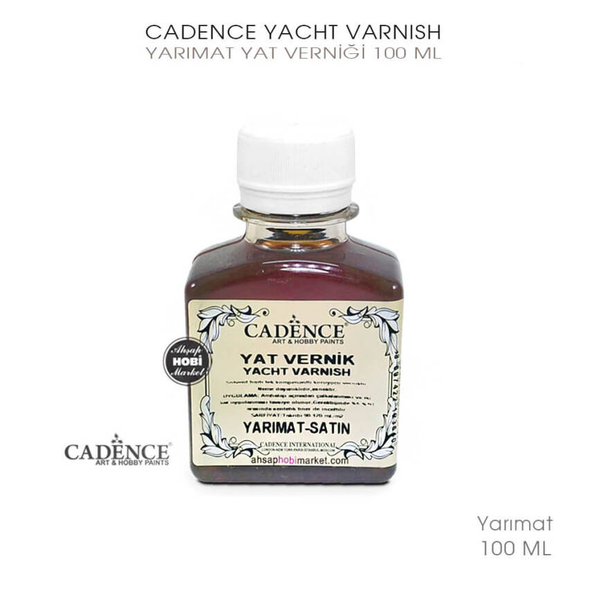 Cadence Yarı Mat Yat Verniği 100 ml - 1