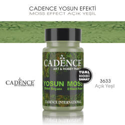 Cadence Yosun Efekt Boyası 3633 Açık Yeşil 90 ml - Cadence