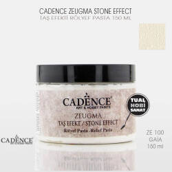 Cadence Zeugma Taş Efekt Rölyef Pasta ZE100 Gaia 150 ml - Cadence