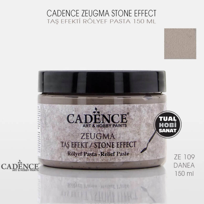 Cadence Zeugma Taş Efekt Rölyef Pasta ZE109 Danea 150 ml - 1