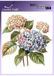 Çiçek Desenli Kumaş Transfer Kağıdı LNT-K184 (20x20 cm) - Line Art