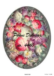 Çiçek Desenli Pirinç Dekopaj Model : 4460 - Line Art