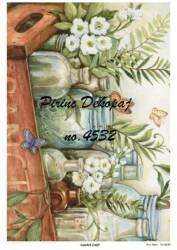 Çiçek Desenli Pirinç Dekopaj Model : 4532 - Line Art