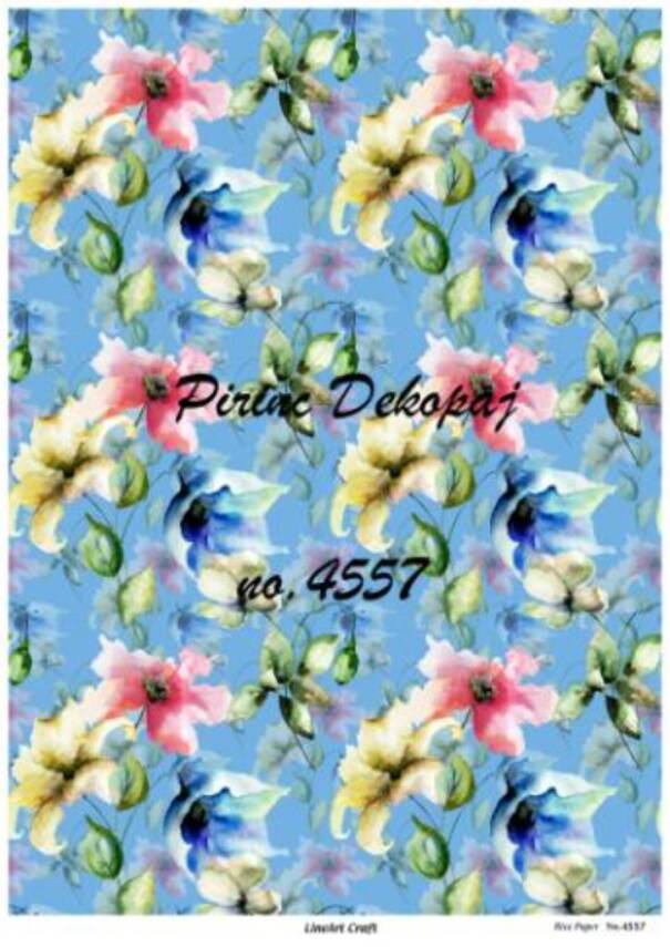 Çiçek Desenli Pirinç Dekopaj Model : 4557 - 1