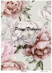 Çiçek Desenli Pirinç Dekopaj Model : 4694 - Line Art