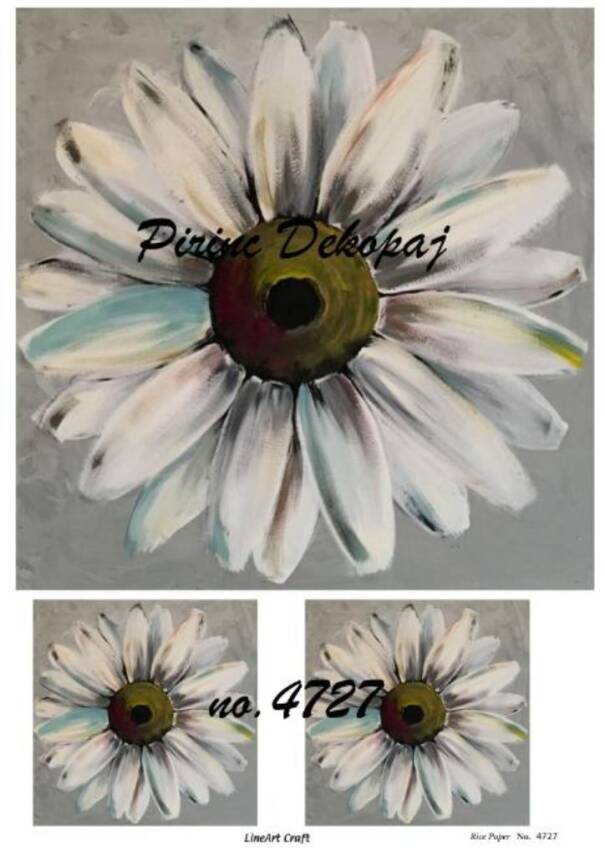 Çiçek Desenli Pirinç Dekopaj Model : 4727 - 1