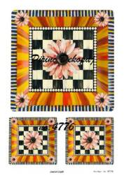 Çiçek Desenli Pirinç Dekopaj Model : 4776 - Line Art