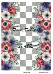 Çiçek Desenli Pirinç Dekopaj Model : 4885 - Line Art