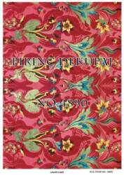 Çiçek Desenli Pirinç Dekopaj Model : 4890 - Line Art