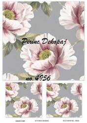 Çiçek Desenli Pirinç Dekopaj Model : 4956 - Line Art