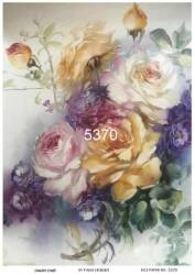 Çiçek Desenli Pirinç Dekopaj Model : 5370 - Line Art