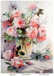 Çiçek Desenli Pirinç Dekopaj Model : 5375 - Line Art