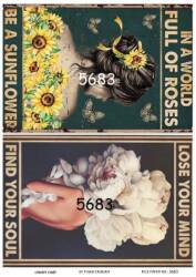 Çiçek Desenli Pirinç Dekopaj Model : 5683 - Line Art