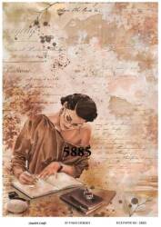 Çiçek Desenli Pirinç Dekopaj Model : 5855 - Line Art