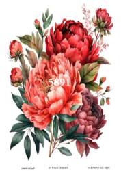 Çiçek Desenli Pirinç Dekopaj Model : 5891 - Line Art