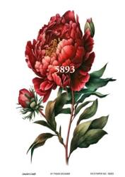 Çiçek Desenli Pirinç Dekopaj Model : 5893 - Line Art