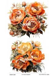 Çiçek Desenli Pirinç Dekopaj Model : 6046 - Line Art