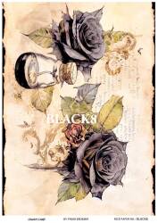 Çiçek Desenli Pirinç Dekopaj Model : BLACK08 - Line Art