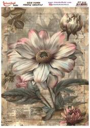 Çiçek Desenli Pirinç Dekopaj Model : PT 0515 - Tual Hobi Craft İst