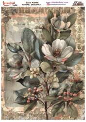 Çiçek Desenli Pirinç Dekopaj Model : PT 0521 - Tual Hobi Craft İst