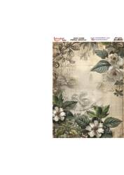 Çiçek Desenli Pirinç Dekopaj Model : PT 0571 - Tual Hobi Craft İst