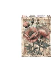 Çiçek Desenli Pirinç Dekopaj Model : PT 0581 - Tual Hobi Craft İst