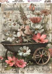 Çiçek Desenli Pirinç Dekopaj Model : PT 0626 - Tual Hobi Craft İst