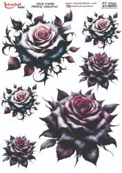 Çiçek Desenli Pirinç Dekopaj Model : PT 1649 - Tual Hobi Craft İst