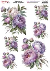 Çiçek Desenli Pirinç Dekopaj Model : PT 1656 - Tual Hobi Craft İst