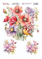 Çiçek Desenli Pirinç Dekopaj Model : PT 2065 - Tual Hobi Craft İst