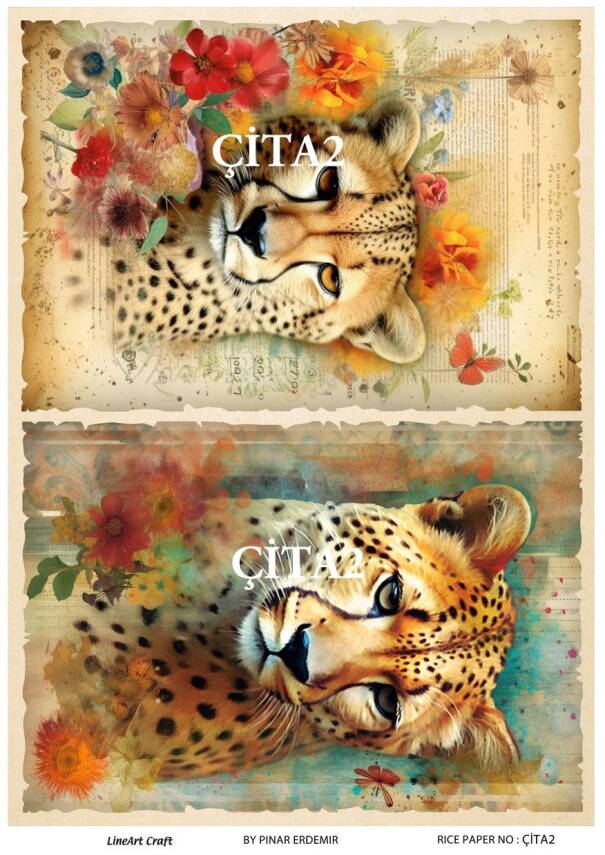 Çita Desenli Pirinç Dekopaj Model : ÇİTA02 - 1