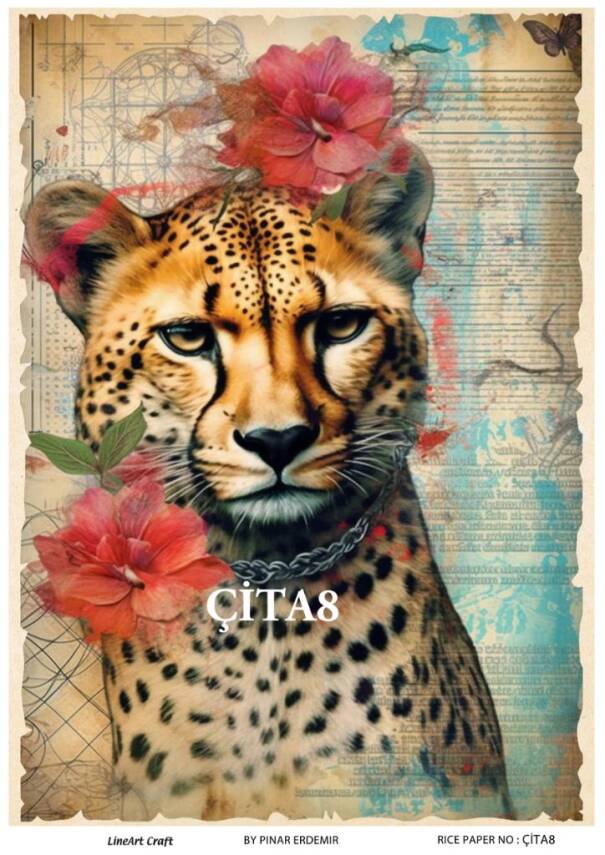 Çita Desenli Pirinç Dekopaj Model : ÇİTA08 - 1