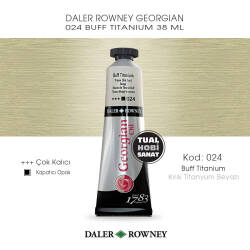 Daler Rowney Georgian 024 Buff Titanium (Kırık Titanyum Beyazı) 38 ml - Daler Rowney
