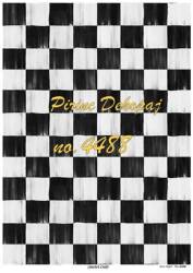 Dama Desenli Pirinç Dekopaj Model : 4488 - Line Art