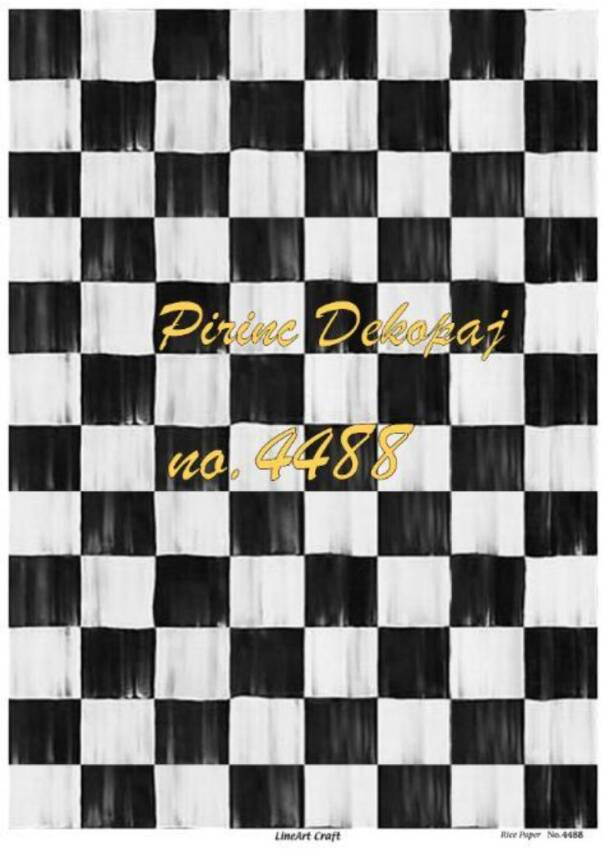 Dama Desenli Pirinç Dekopaj Model : 4488 - 1