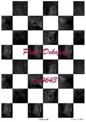 Dama Desenli Pirinç Dekopaj Model : 4643 - Line Art