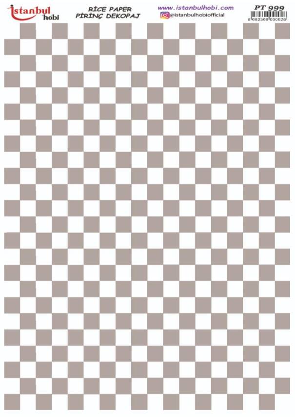 Dama Desenli Pirinç Dekopaj Model : PT 0999 - 1