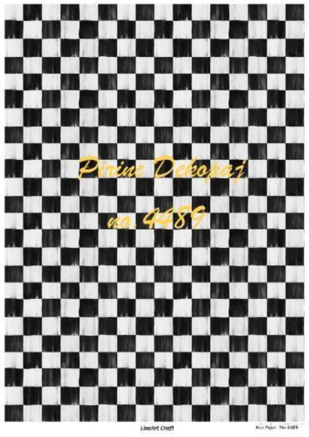 Damalı Pirinç Dekopaj Model : 4489 - 1