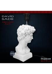 David Abajur Altı Sade (48x15 cm) Ham Polyester - 3