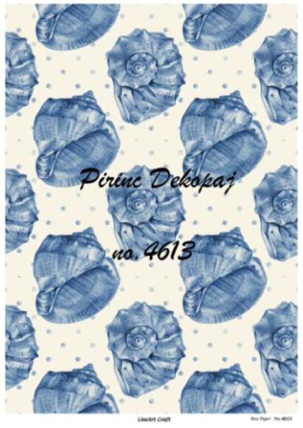 Deniz Kabuğu Figürlü Pirinç Dekopaj Model : 4613 - 1