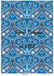 Deniz Kızı Figürlü Pirinç Dekopaj Model : 4783 - Line Art