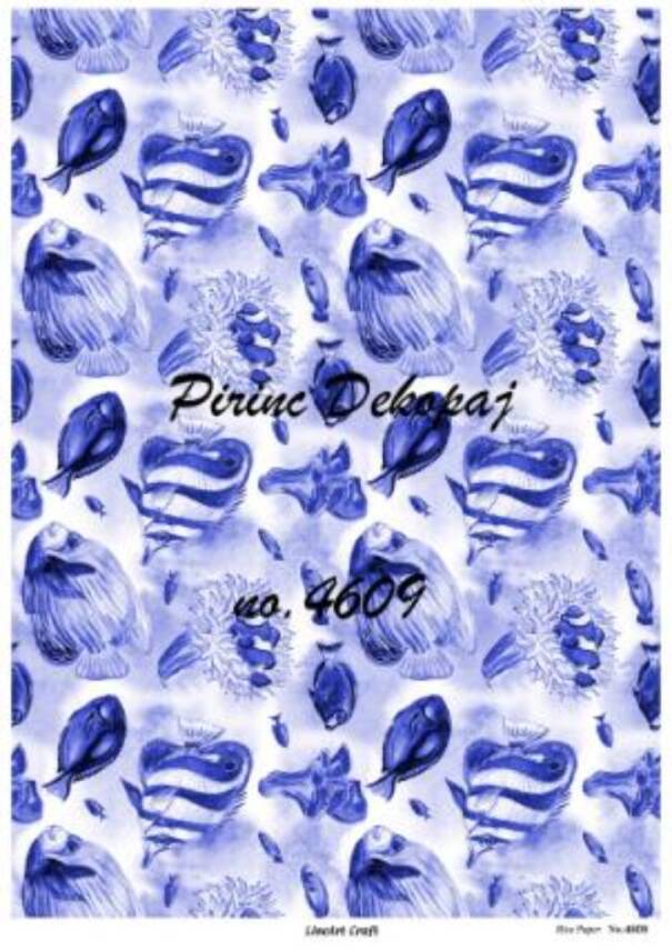 Deniz Temalı Pirinç Dekopaj Model : 4609 - 1