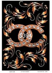 Desenli Pirinç Dekopaj Model : 5394 - Line Art