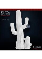 Dev Kaktüs Heykeli (57x25 cm) Ham Polyester - Tual Hobi Sanat