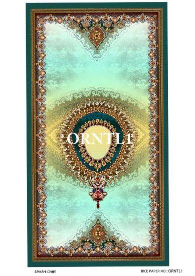 Dini Desenli Pirinç Dekopaj Model : ORNTL01 - 1
