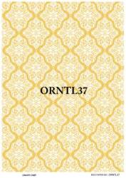 Dini Desenli Pirinç Dekopaj Model : ORNTL37 - Line Art
