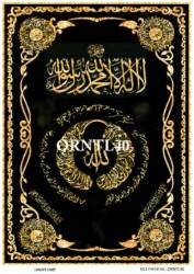 Dini Desenli Pirinç Dekopaj Model : ORNTL40 - Line Art