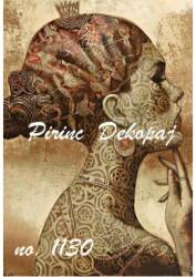 Döğmeli Kadın Figürlü Pirinç Dekopaj Model : 1130 - Line Art