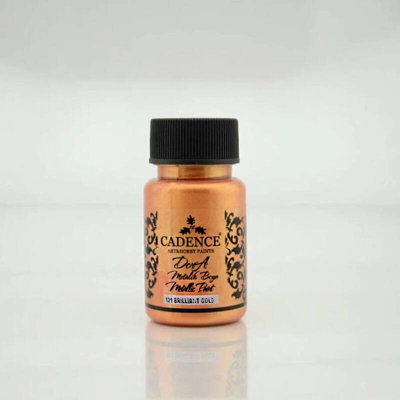 Dora Sedefli Metalik 121 Brilliant Gold 50 ml - 1