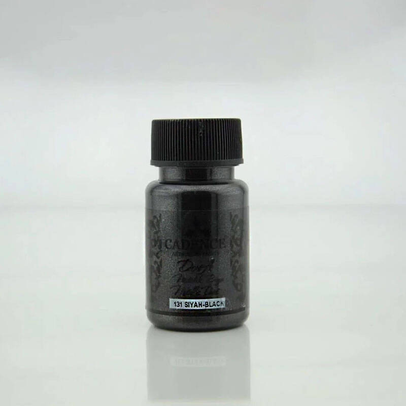 Dora Sedefli Metalik 131 Siyah 50 ml - 1